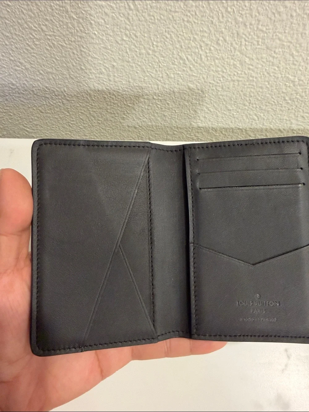 Louis Vuitton Blue Damier Infini Pocket Organizer